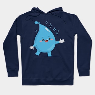 Water Droplets Hoodie